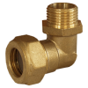 STAHLMANN Угольник обжимной 15х1/2", Нар.