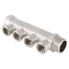 VALTEC Коллектор латунный, 3/4"х3 вых. 1/2" вн., для систем холодного и горячего водоснабжения, тепл