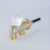 VALTEC Инжекторный узел для подключения радиатора, угловой, 1/2" х 100% х 3/4", "евроконус", Нар.