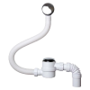 MCALPINE Сифон MRB12 для ванны Click-Clack с переливом, 1 1/2"х40 мм. (L=700 мм.)