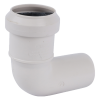 СИНИКОН Отвод ПП D40x87° (белый)