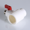 VALTEC Тройник с шар. краном, коллекторный PPR-40х1/2", Нар. (10/170)