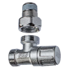 FAR Вентиль запорный угловой 1/2", Вн. / Нар., STANDART, с уплотнением EPDM