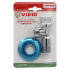 VIEIR Кран угловой хромированный 1/2"х1/2"
