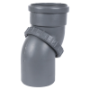 СИНИКОН Отвод универсальный D110 (серый)