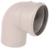 СИНИКОН Отвод ПП D110x87° (белый)