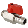 VALTEC Кран шаровой дренажный со штуцером 1/4" нар., рычаг, BASE