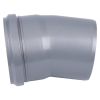 СИНИКОН Отвод ПП D110x15° (серый)