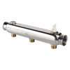 VALTEC Коллектор из нерж. стали, с м-о расст. вых. 100мм, 1 1/2"х 5 вых. 3/4" нар., для систем водос
