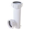 MCALPINE Горизонтальный самозакрывающийся сливной клапан WHB1-40, 1 1/4"х40 мм.