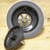 MCALPINE Cлив cо съёмной решеткой 1 1/2"х113мм. (мат. лава черный, фактура гранит)
