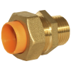 STAHLMANN Муфта обжимная 25 х 1", Нар., ГАЗ