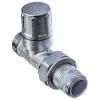 FAR Вентиль запорный прямой 1/2"хM24х19, Нар. / Нар., STANDART