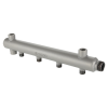 VALTEC Коллектор из стали, с м-о расст. вых. 100мм, 1/2"х 4 вых. 1" нар., для систем водос