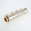 VALTEC Коллектор латунный, 1"х2 вых. Евроконус 3/4", для систем холодного и горячего водоснабжения, 