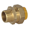 STAHLMANN Муфта обжимная 25 х 1", Нар., ГАЗ