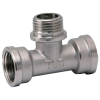VIEIR Тройник TFHFN434, 3/4"х1/2"х3/4" Вн./Нар./Вн.