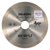 TD Диск алм. отрезной по керамике 115 Hilberg Сeramic 1,7 115*8.3*20 толщ. реж. кр. 1.7