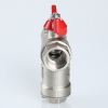 VALTEC Кран шаровой со встроенным прямым фильтром 1/2" вн.-вн., бабочка