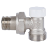 STOUT Клапан запорно-балансировочный угловой 1/2"х 3/4"ЕК