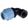 UNIDELTA ПНД Отвод 32х3/4" ц/г