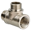 VIEIR Тройник TFHHN444, 3/4"х3/4"х3/4" Вн./Нар./Нар.