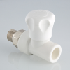 VALTEC Клапан для подключения радиатора прямой со сгоном, PPR-20х1/2", Нар. (5/80)
