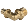 STOUT Угольник аксиальный 20х1/2" Нар.