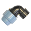 UNIDELTA ПНД Отвод 32х3/4" ц/г