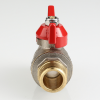 VALTEC Кран шаровой 1/2" нар.-нар., бабочка, BASE
