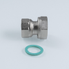 VALTEC Полусгон  прямой с накидной гайкой ВН, 1"х3/4"