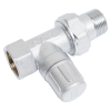 FAR Вентиль запорный прямой 3/4", Вн. / Нар., STANDART