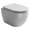CERAMICANOVA Унитаз подвесной Mia, 360х520х350мм. (белый)