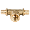 STOUT Тройник аксиальный переходной 16x1/2" Вн.