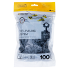 3D KRESTIKI Зажим STRONG 2,0мм. серый (100шт.)