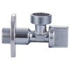 VIEIR Кран угловой хромированный 1/2"х1/2"